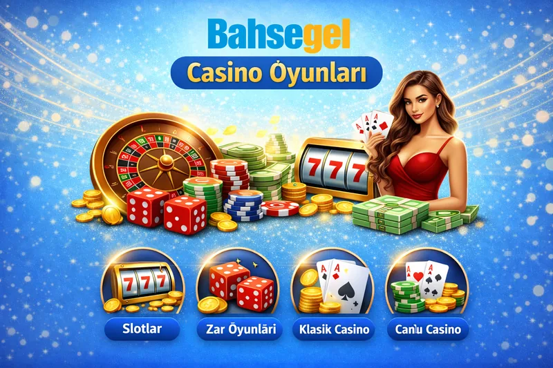 Casino oyun kategorileri görseli